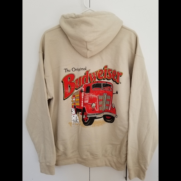 Budweiser Graphic Fireman Hoodie - Picture 2 of 7